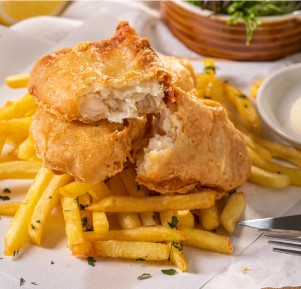 EB fish and chips